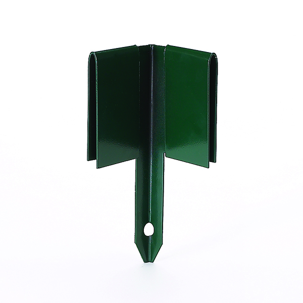 Steel Corner Stakes 14 Gauge Green - Edging